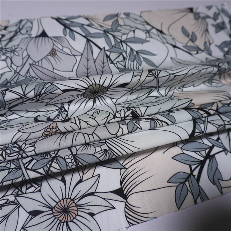 Printed Sleepwear Casual Poplin Fabric for Sleepwear Wholesale Supplie 6